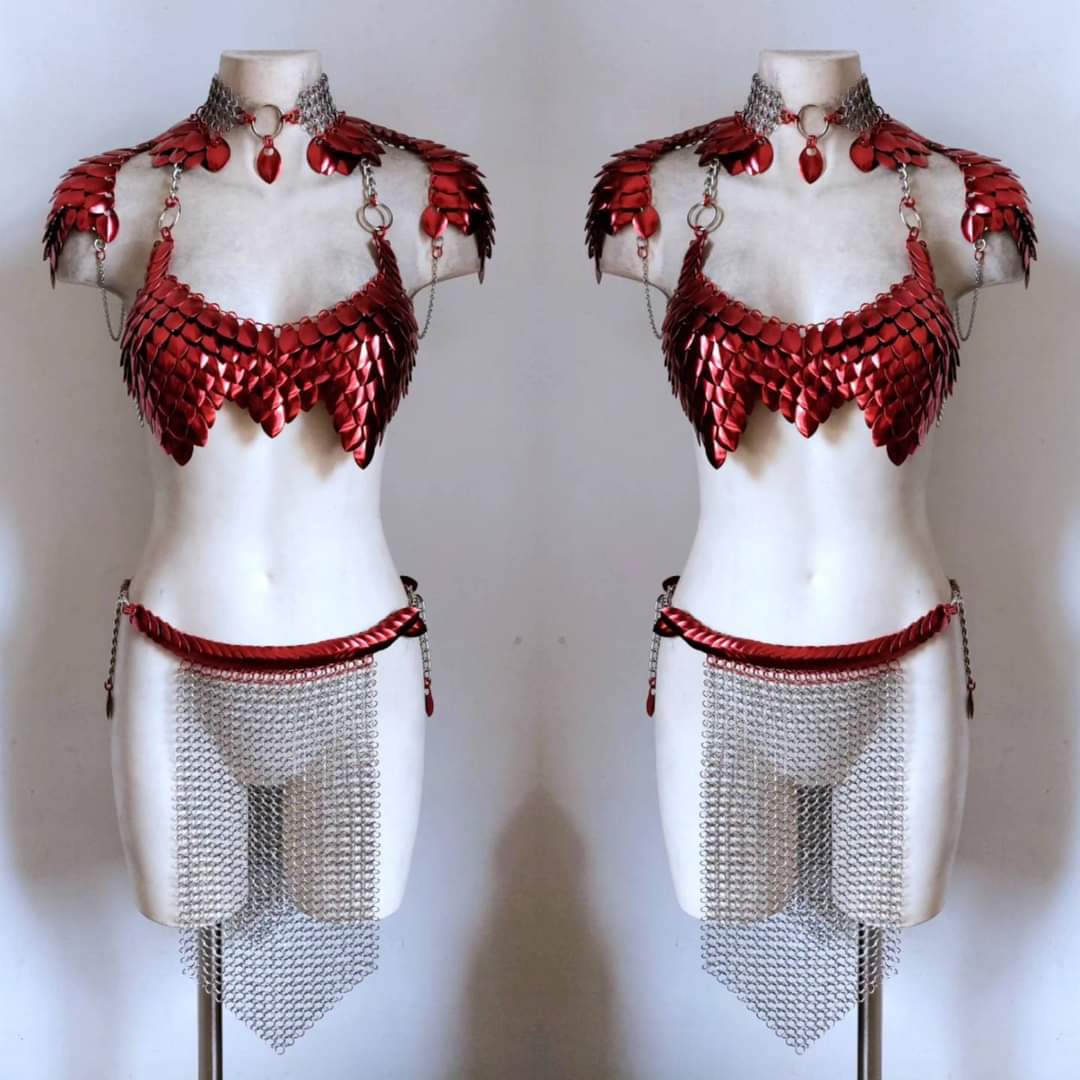 Mirror Red Premium Scalemail