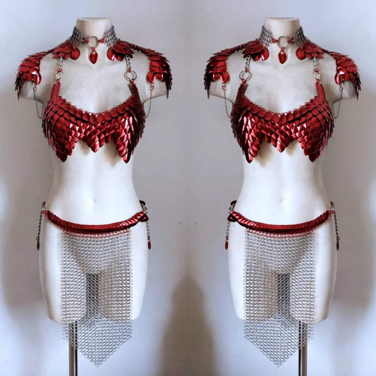 Mirror Red Premium Scalemail