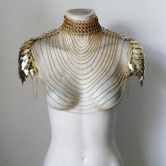 Egyptian Queen Shoulder Armour