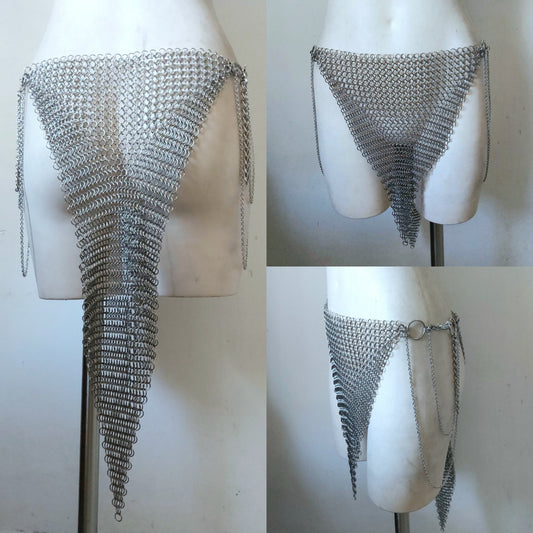 Long Chainmail Loin Cloth