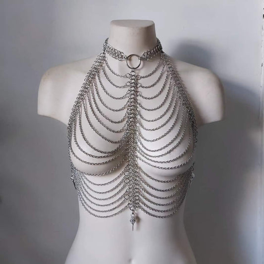 Dark Queen Chainmail Harness