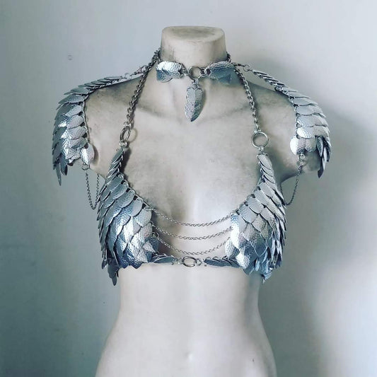 Textured Viking Princess Bikini Set