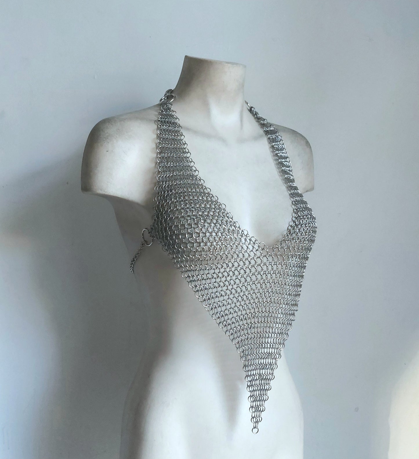 Sybil Brass Chainmail Top